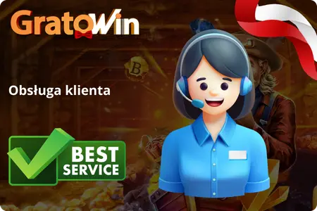 Konsultantka z headsetem i Best Service